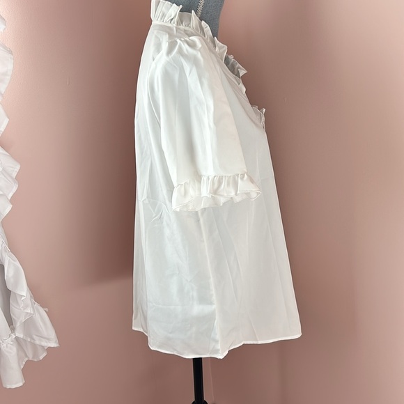 SHEIN Ruffle Shirt - Picture 5 of 7